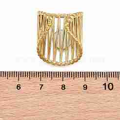 304 Stainless Steel Cuff Rings Ring Components&nbsp;SA-CBA098D-01G-A