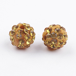Pave Disco Ball Beads&nbsp;RB-X0013-01