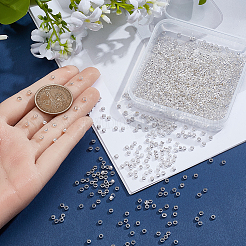 2000Pcs Brass Crimp Beads&nbsp;KK-SP0002-61S