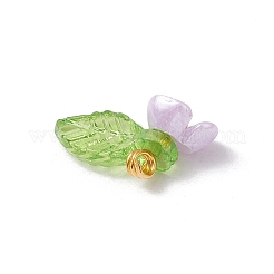 6pcs Resin Imitation Pearl Charms&nbsp;PALLOY-JF03423