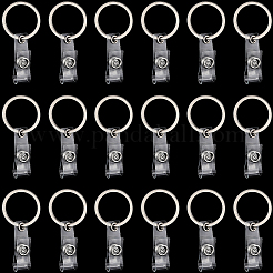 60Pcs PVC & Iron Snap Clip Straps&nbsp;DIY-SP0004-49