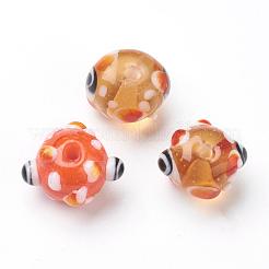 Handmade Bumpy Lampwork Beads&nbsp;LAMP-G142-08