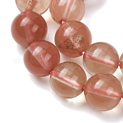 Natural Andesine Feldspar Beads Strands&nbsp;GG-CBA0251-A01-7mm