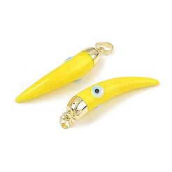 Handmade Evil Eye Lampwork Pendants&nbsp;LAMP-F031-01G-07