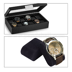 Flocking Cloth Jewelry Watch Displays&nbsp;BDIS-WH0004-02