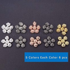 Lion Head Alloy Beads&nbsp;PALLOY-PH0012-04