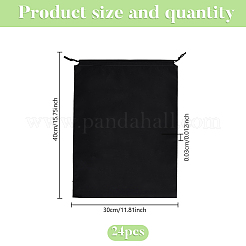 24Pcs Polyester Storage Drawstring Bags&nbsp;ABAG-GO0001-08