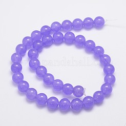 Natural & Dyed Malaysia Jade Bead Strands&nbsp;G-A146-10mm-A19