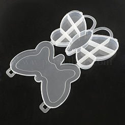Butterfly Plastic Bead Storage Containers&nbsp;X-CON-Q023-14