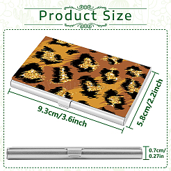 Stainless Steel Credit Card Case Holders&nbsp;OFST-WH0004-005