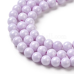 Cubic Zirconia Imitation Pearl Bead Strands&nbsp;ZIRC-P109-03B-03