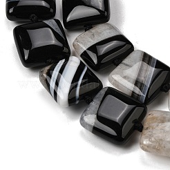 Natural Agate Beads Strands&nbsp;G-F820-Q01-01B