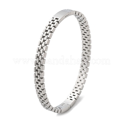 304 Stainless Steel Watch Band Bangles for Women&nbsp;BJEW-Z092-03P
