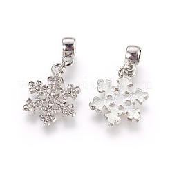 Alloy Rhinestone Pendants&nbsp;ALRI-F054-01P