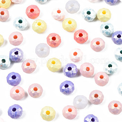 Spray Painted Acrylic Beads&nbsp;MACR-S280-03