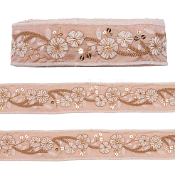 5 Yards Embroidery Polyester Ribbon&nbsp;DIY-CY0001-82A