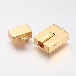 304 Stainless Steel Magnetic Clasps&nbsp;STAS-I045-04-G
