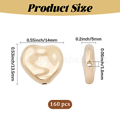 160Pcs CCB Plastic Beads&nbsp;CCB-PA0001-21