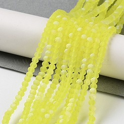 Imitation Jade Glass Beads Strands&nbsp;EGLA-YW0003-19A-25