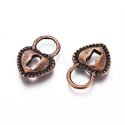 Tibetan Style Alloy Pendants&nbsp;TIBEP-G025-01R-NF