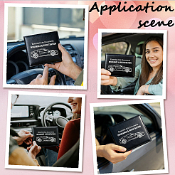 PU Leather Motor Vehicle Driver's License Protective Cover&nbsp;AJEW-WH20098-134A