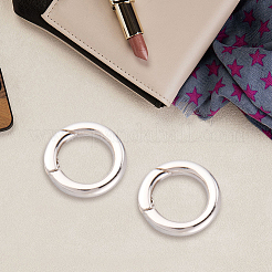 925 Sterling Silver Spring Gate Rings&nbsp;STER-CN0001-43P