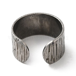 Non-Tarnish 304 Stainless Steel Open Cuff Ring Components&nbsp;LS-STAS-C079-03P