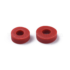 Handmade Polymer Clay Beads&nbsp;CLAY-Q251-6.0mm-102