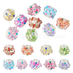 9Pcs Opaque Acrylic Beads&nbsp;OACR-TA0004-63