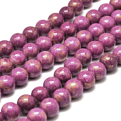 Natural Mashan Jade Beads Strands&nbsp;G-P232-01-B-4mm