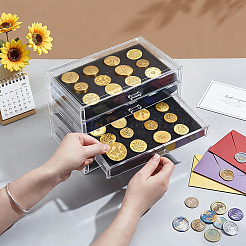 5-Tier Plastic Drawer-Style Storage Boxes&nbsp;AJEW-WH0077-265B