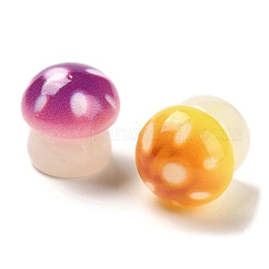 Luminous Resin Mushroom Ornament&nbsp;RESI-F045-06B
