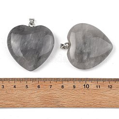 Natural Cloudy Quartz Pendants&nbsp;GG-K002-12A-10