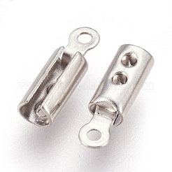 Tarnish Resistant 304 Stainless Steel Folding Crimp Ends&nbsp;X-STAS-P207-03P-D