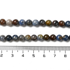 Natural Dumortierite Quartz Beads Strands&nbsp;G-H298-A06-03