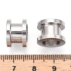 Non-Tarnish 316 Surgical Stainless Steel Grooved Beads&nbsp;STAS-N103-08A-P