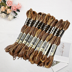 10 Skeins 6-Ply Polyester Embroidery Floss&nbsp;OCOR-CY0002-99F