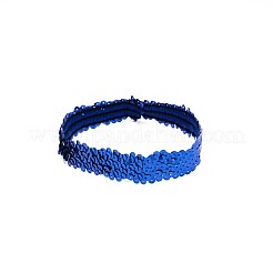 Yarn & Rubber Elastic Headbands&nbsp;OHAR-WH0011-07C