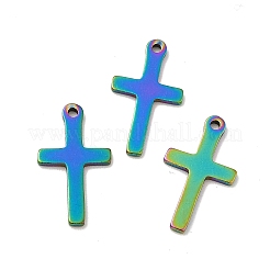 Ion Plating(IP) 201 Stainless Steel Pendants&nbsp;STAS-E176-02M