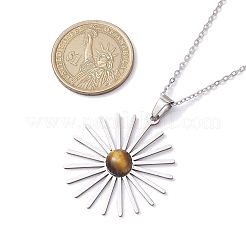 Stainless Steel Cable Chain Necklaces&nbsp;NJEW-JN04834