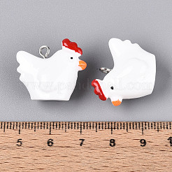 Opaque Resin Pendants&nbsp;RESI-S356-068