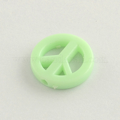 Opaque Acrylic Beads&nbsp;X-SACR-Q098-05
