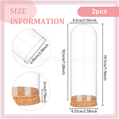 Glass Dome Cover&nbsp;AJEW-WH0248-550A