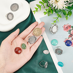 DIY Gemstone Finger Ring Making Kit&nbsp;DIY-SC0022-50