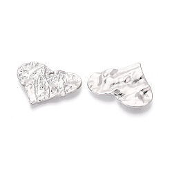 Rack Plating Textured Alloy Pendants&nbsp;PALLOY-T095-14P