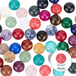 Natural & Synthetic Gemstone Cabochons&nbsp;G-PH0034-39