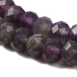 Natural Amethyst Beads Strands&nbsp;G-G278-A02-4x6mm