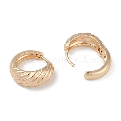 Brass Hoop Earrings for Women&nbsp;EJEW-L292-002G