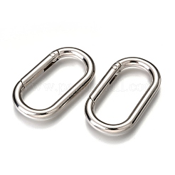 Zinc Alloy Spring Gate Rings&nbsp;PALLOY-C100-03P-03