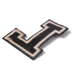 Polyester Computerized Embroidery Cloth Iron On Sequins Patches&nbsp;PATC-SZC0001-01L